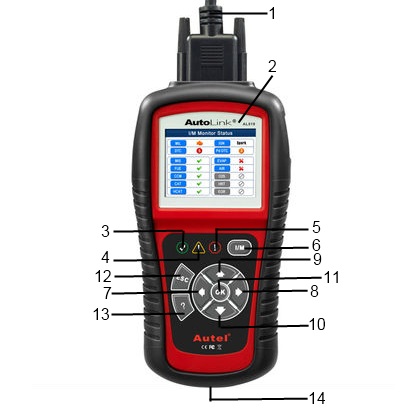 Autolink AL519 - knopki