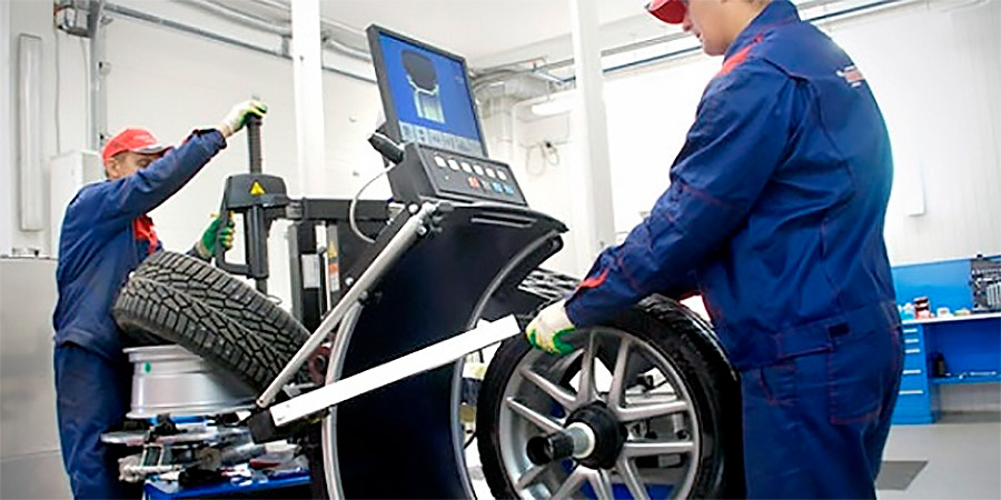 Шиномонтаж и балансировка колёс