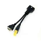 Многофункциональный диагностический сканер Launch X431 PADV Link HD LNC-221 Диагностический адаптер MITSUBISHI-12+6 pin