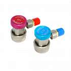 Набор инструмента для заправки систем кондиционирования Car-Tool CT-M1001 Быстросъемные соединения