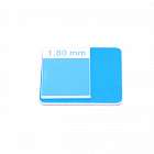 Толщиномер лакокрасочных покрытий iCartool IC-160A Калибровочные пластины