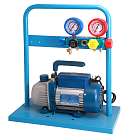 Комплект для заправки кондиционеров, standart ОДА Сервис AC-2024 Заправочная станция с насосом