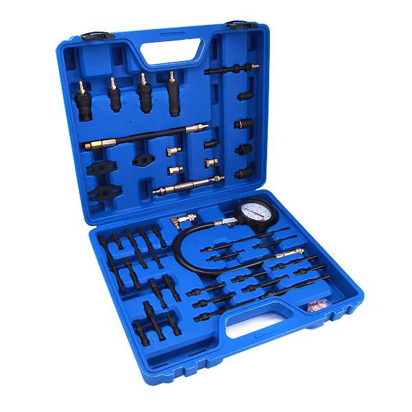 Дизельный компрессометр с комплектом адаптеров 48 предметов Car-Tool CT-B0131 фото