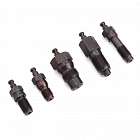 Дизельный компрессометр для легковых автомобилей Car-Tool CT-1002 Адаптеры для форсуночных колодцев.