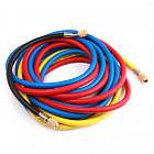 Комплект для заправки кондиционеров, compact с функцией заправки масла ОДА Сервис AC-3014 Комплект шлангов для заправки 3м.