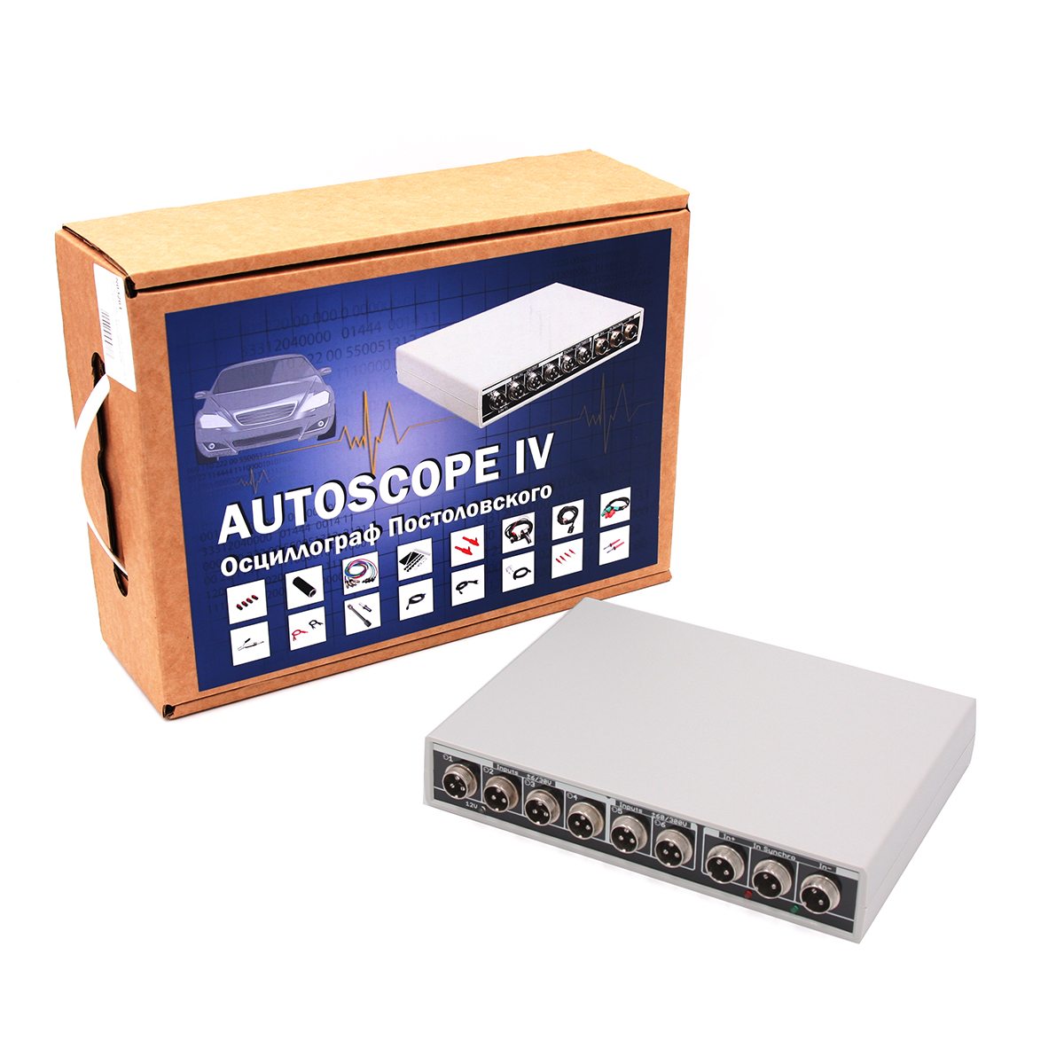 USB AUTOSCOPE IV - USB ОСЦИЛЛОГРАФ ПОСТОЛОВСКОГО