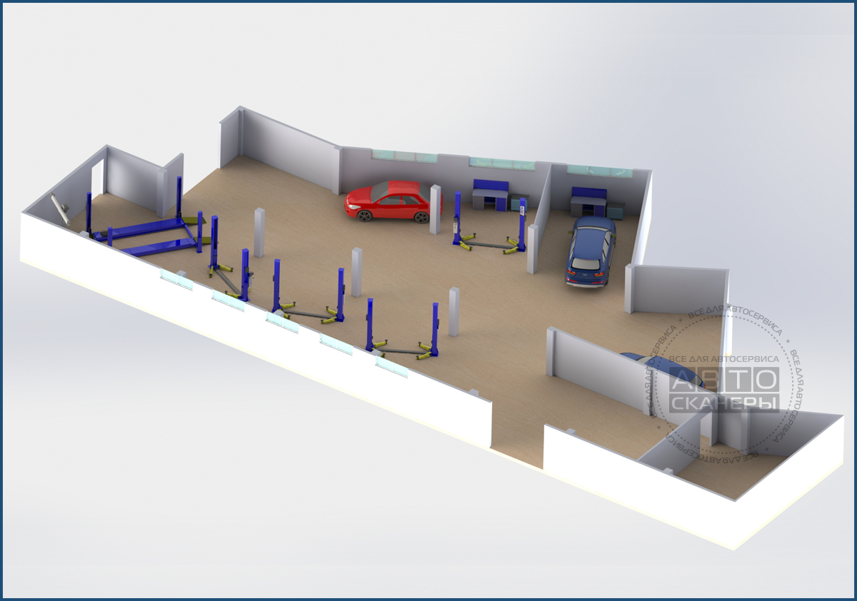 Проектирование автосервиса - Автосканеры.РУ