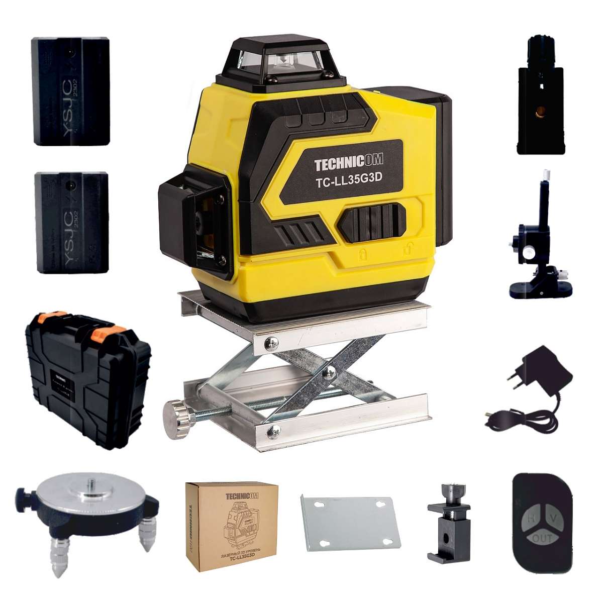 Лазерный 3D уровень TECHNICOM TC-LL35G3D фото