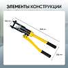 CT-9240A Пресс для обжима клемм до 240 мм² ручной, гидравлический, 9 т Car-Tool CT-9240A - 6