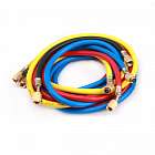 Комплект для заправки кондиционеров, compact ОДА Сервис AC-2016 Заправочные шланги 4 штуки