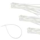 Набор инструментов для автоэлектрика 286 предметов Car-Tool CT-W286 Белые кабельные стяжки 3Х100 мм - 25 шт., 3Х150 мм - 10 шт. , 4Х200 мм - 10 шт.