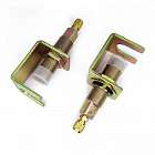 Комплект адаптеров для промывки контура кондиционера, универсальный Струбцина (2 шт.)