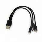 Пусковое устройство 12В, 24 000 мАч, 500/1000А iCartool IC-JSL24 Кабель USB/Type C, Micro USB, Lightning