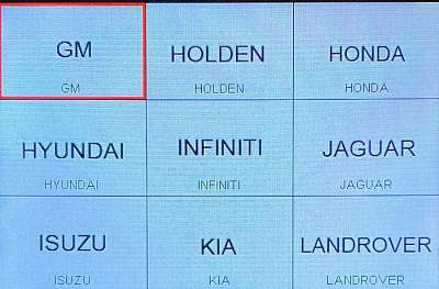 Портативный автосканер Launch CRP123 Premium N33934 - Марки 2