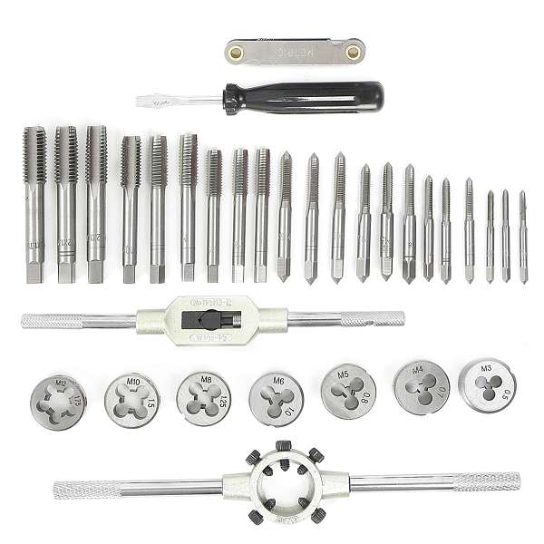 Набор метчиков и плашек 32 предмета Car-Tool CT-W032