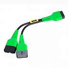 Набор кабелей и ПО для обслуживания АКБ электроавтомобилей Launch EV Diagnosis KIT LNC-166 Диагностический разъем TL-113Y