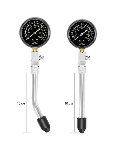 Компрессометр бензиновый с двумя жесткими удлинителями Car-Tool CT-N0109 купить
