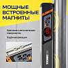 TC-LA907 Уровень-угломер электронный с лазером и магнитами TECHNICOM TC-LA907, 2 дисплея, боковой и верхний, автокалибровка, автоотключение, 40 см  - 10