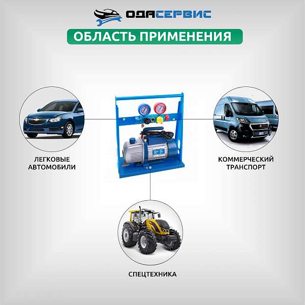 Комплект для заправки кондиционеров, compact ОДА Сервис AC-2016 купить в Москва