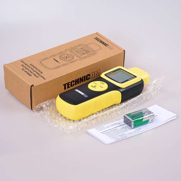 Измеритель влажности древесины бесконтактный TECHNICOM TC-MT600