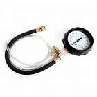 Тестер давления топлива в бензиновых двигателях Car-Tool CT-H004 Манометр с гибким шлангом и клапаном сброса давления