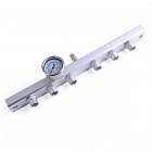 Установка для тестирования и очистки форсунок Launch CNC-604 LNC-179 Топливная рампа с манометром