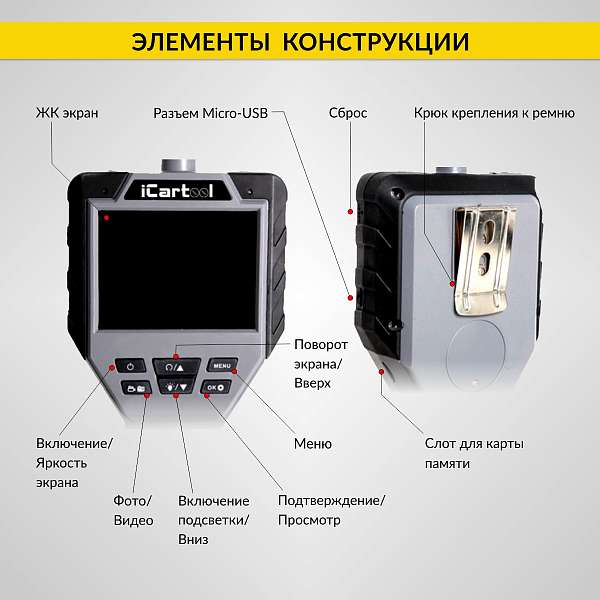 Автомобильные  видеоэндоскопы 