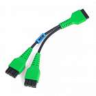 Набор кабелей и ПО для обслуживания АКБ электроавтомобилей Launch EV Diagnosis KIT LNC-166 Диагностический разъем TL-153B