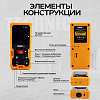 TC-DM40L Лазерный дальномер TECHNICOM TC-DM40L, дальность 40м, цвет лазера красный, 2 точки отсчёта - 4