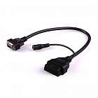 Диагностический мультимарочный сканер, тестер АКБ и TPMS 3 в 1 Launch iSmartTool 601MAX LNC-172 Кабель для подключения адаптеров OBD-I