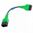 Набор кабелей и ПО для обслуживания АКБ электроавтомобилей Launch EV Diagnosis KIT LNC-166 Диагностический разъем TL-110B