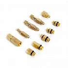 Тестер давления топлива в бензиновых двигателях Car-Tool CT-H004 Штуцеры для подключения