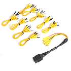 Комплект грузовых кабелей для сканеров PRO/PAD, 13 шт Launch LNC-222 Универсальный кабель